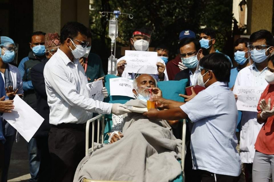 डा. केसीले तोडे अनशन