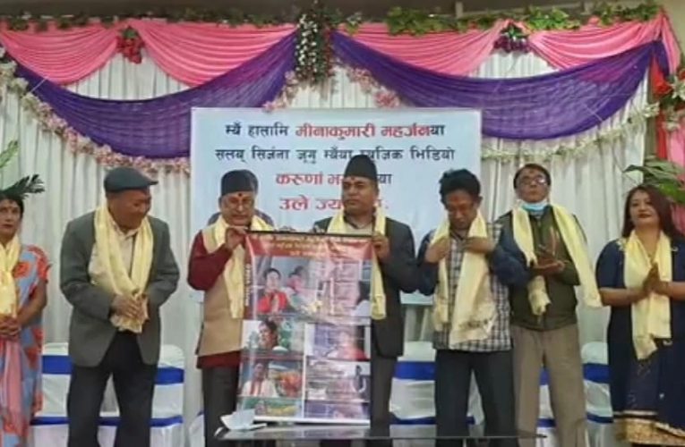 मीनाकुमारी महर्जनको म्युजिक भिडियो संग्रह सार्वजनिक