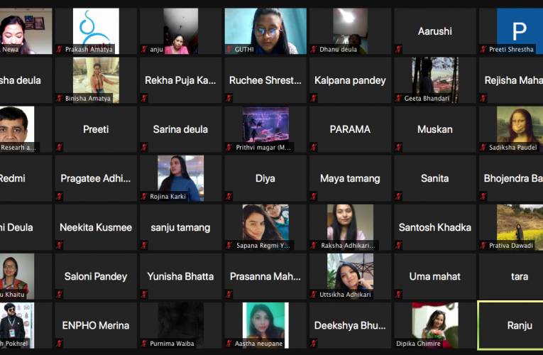 महिनावारीको विषयमा अनलाइन परामर्श कार्यक्रम