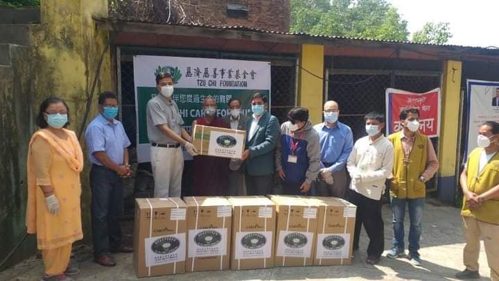 आनन्दकुटी आइसोलेशनलाई चु जी फाउण्डेशनको सहयोग