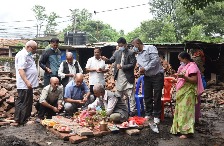 पचली भैरव क्षेत्रका २ वटा पाटी पुननिर्माण सुरु