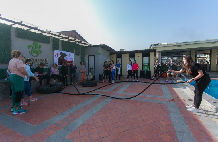 महिला दिवसका अवसरमा महिला शारीरिक अभ्यास प्रतियोगिता