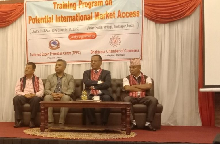 अन्तर्राष्ट्रिय क्षेत्रमा व्यावसायिक पहुँचको लागि कार्यक्रम